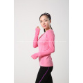 Seamless Ladies Knitted Long Sleeve For Sport Train